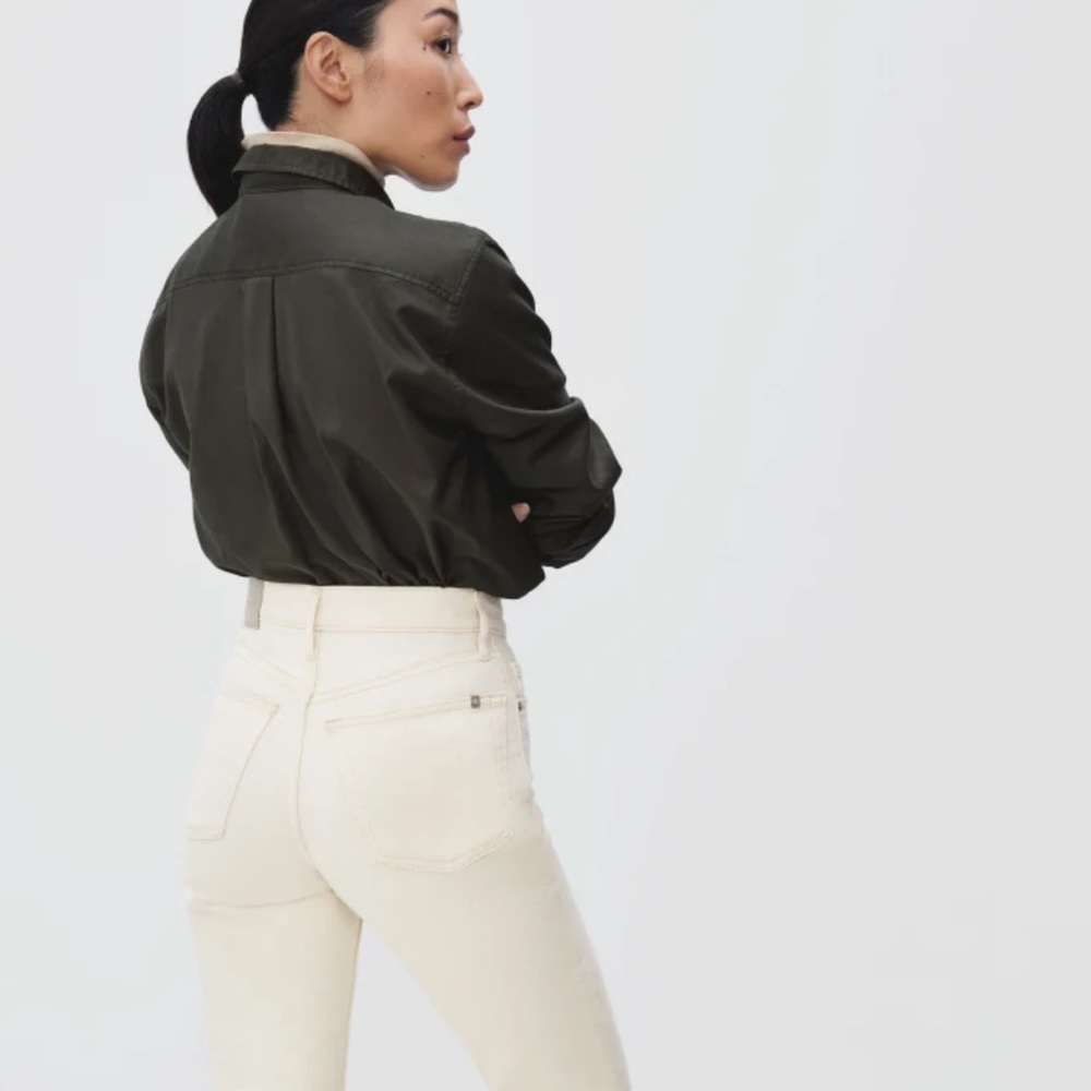 Everlane Cheeky Jean (White)
